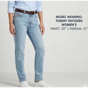 TOMMY HILFIGER Boyfriend Jeans Womens Sz 6/31 Casual Hipster Y2K Retro VINTAGE
